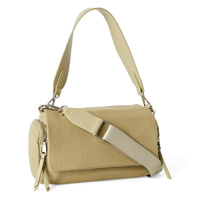 Beige Shoulder Crossbody Bag