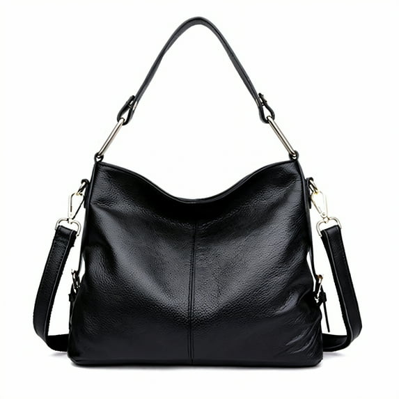 Soft Carry Shoulder Bag – Black
